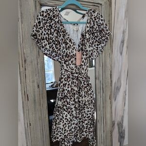 Spell and The Gypsy Collective Bodhi Leopard Mini Dress